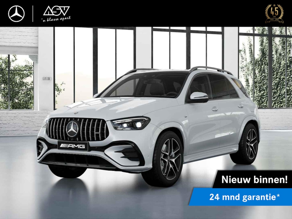 Mercedes-Benz GLE AMG 53 Hybrid 4MATIC+ | Trekhaak | Panorama - Schuifdak | Rijassistentiepakket | Parkeerpakket met 360° Camera | KEYLESS-GO Comfortpakket | AMG Performance-uitlaatsysteem | AMG RIDE CONTROL+