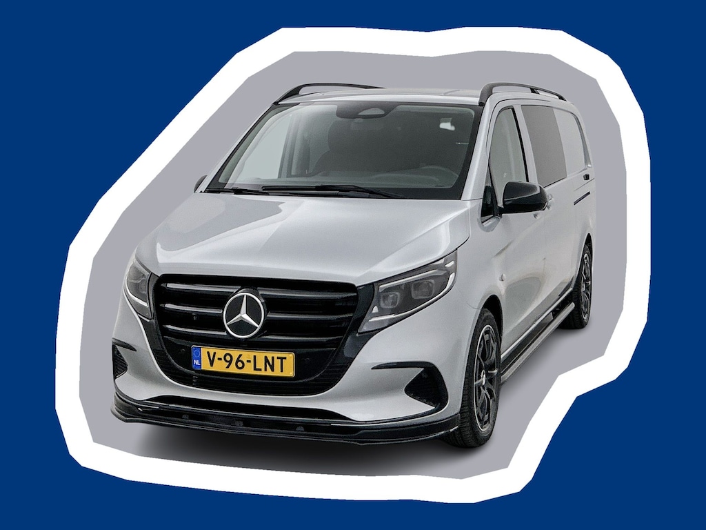 Mercedes-Benz Vito 119 CDI Pro L3 19 inch AMG Sidebars Dubbele Schuifdeur Multibeam LED Trekhaak Achteruitrijcamera Betimmering