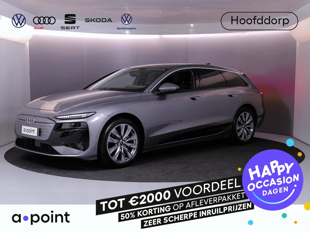 Audi A6 Avant e-tron Advanced edition 83 kWh 286pk | SOH 99.27% | Electrisch verstelbare voorstoelen | Wegklapbare trekhaak | MMI bijrijdersscherm |