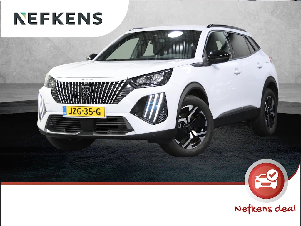 Peugeot 2008 145PK Hybrid Allure | Achteruitrijcamera | Stoelverwarming | AppleCarPlay/AndroidAuto | Climate Control | Cruise Control | Keyless | FULL LED | Navigatie | LMV | Parkeersensoren | Privacy Glass | Isofix |