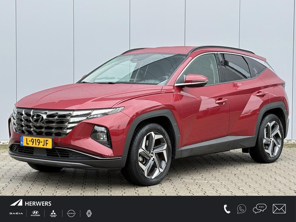 Hyundai Tucson 1.6 T-GDI HEV Premium / Stoel en stuur verwarming / Stoelverkoeling / Airco / Cruise Control / Stoel verwarming achter / Ledere bekleding / Navigatie / Appel Carplay/Android Auto /