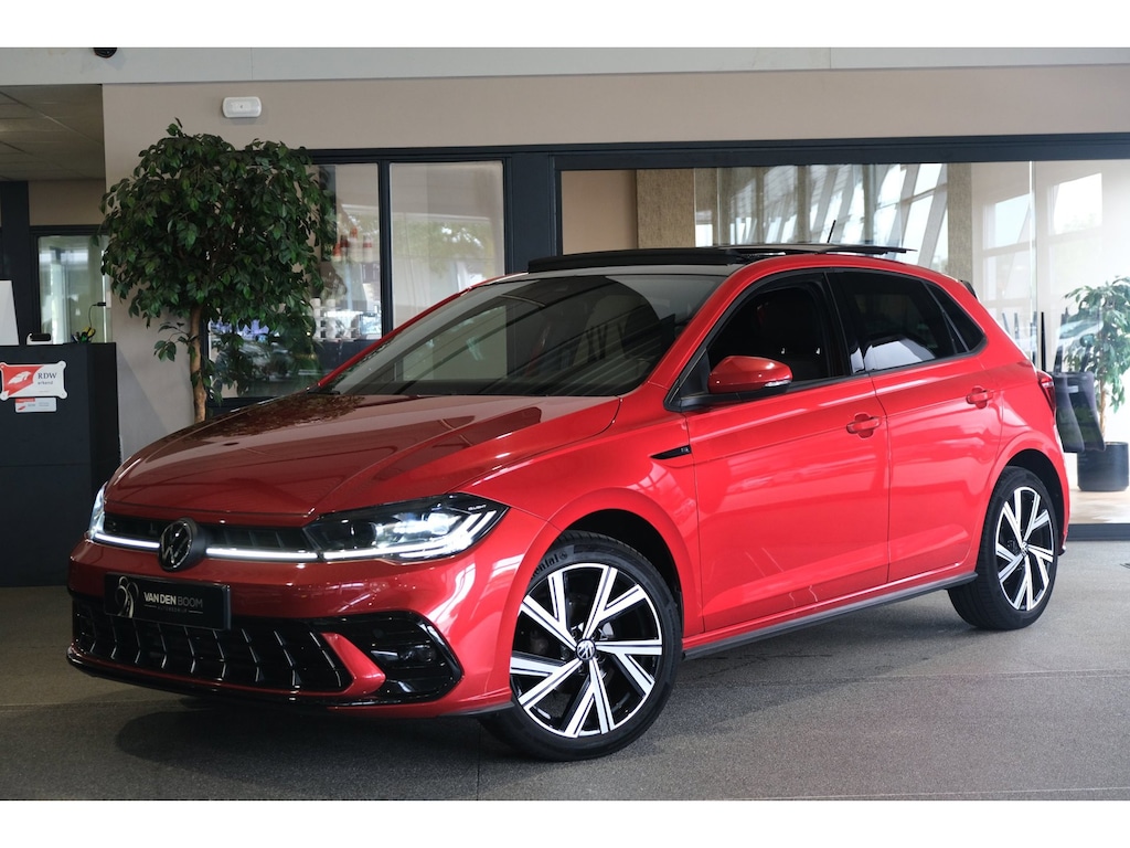 Volkswagen Polo 1.0 TSI 2x R-Line 95PK DSG Facelift Panorama IQ Matrix Led Virtual Beats
