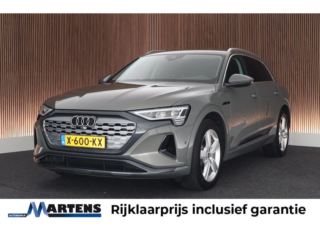 Audi Q8 e-tron 50 340pk quattro Advanced Edition 95 kWh SOH 100% Trekhaak Camera Sportstoelen Stoelverwarming