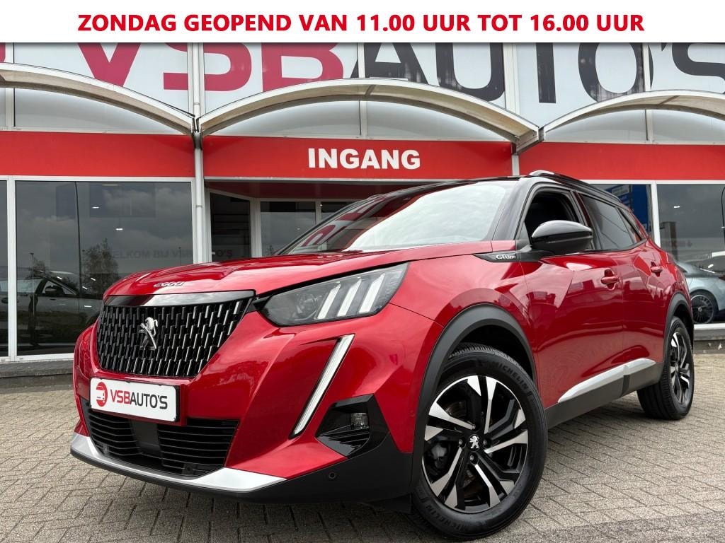 Peugeot 2008 1.2 PURETECH 130PK AUT. GT-LINE PANO-DAK NAVI CAMERA CARPLAY AIRCO LMV PDC