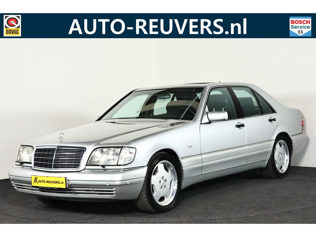 Mercedes-Benz S-klasse 500 V8 AMG Line 18" LMV / Xenon / Glazen Open Schuifdak / Clima / Leder