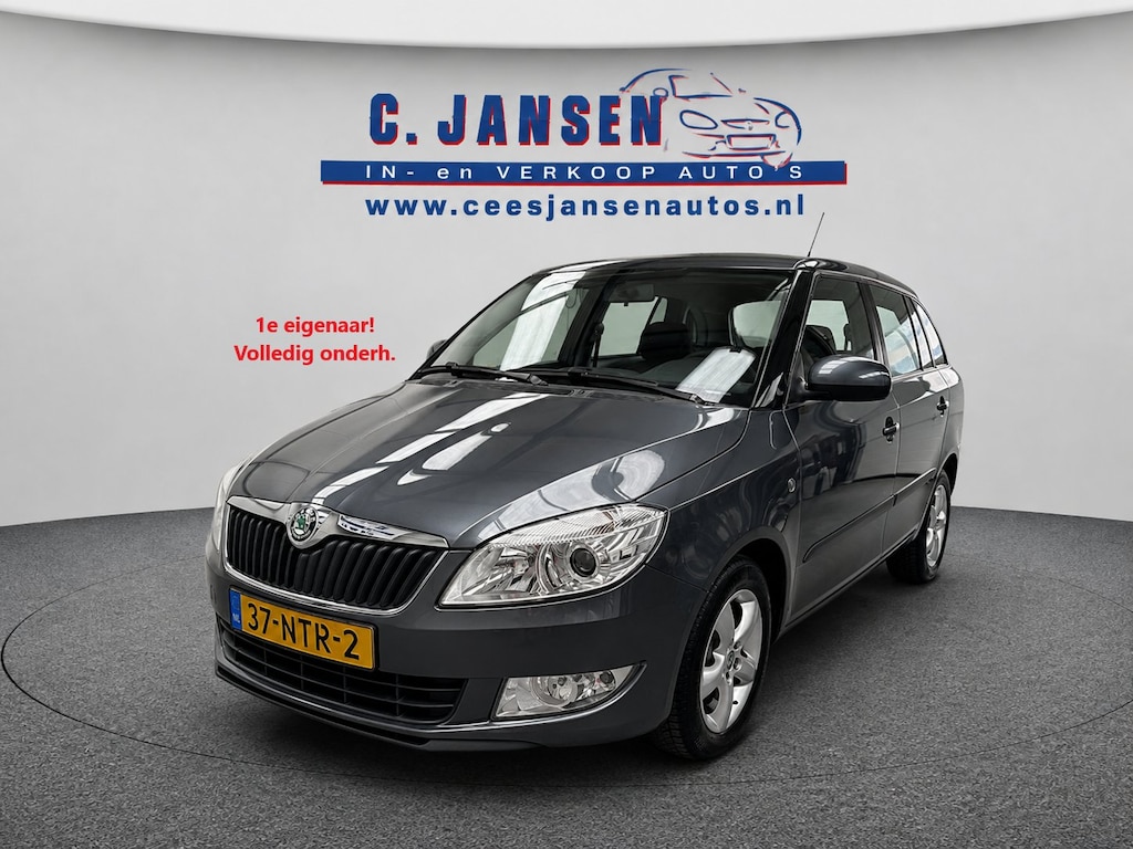 Skoda Fabia Combi 1.2 TDI Greenline 1e eigenaar! Trekhaak! | Airco (automatisch) | Cruise control | Start/stop systeem