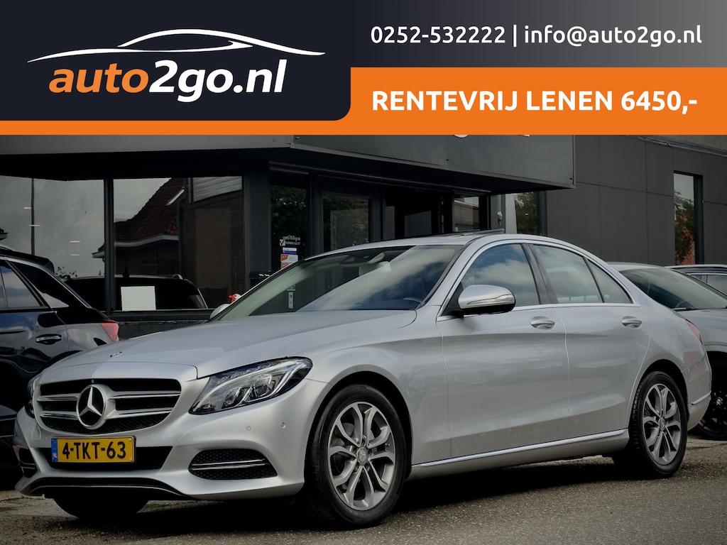 Mercedes-Benz C-klasse 180 AUT7 PRESTIGE LEDER NAVI AIRCO LED LMV PDC