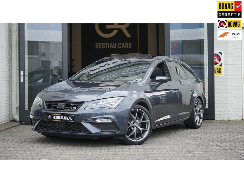 SEAT Leon ST 2.0 TSI FR Ultimate Black Edition AUTOMAAT|ACC|AMBIANCE|BEATS|CAMERA|KEYLESS|MODE|PANORAMA|TREKHAAK|VIRTUEEL
