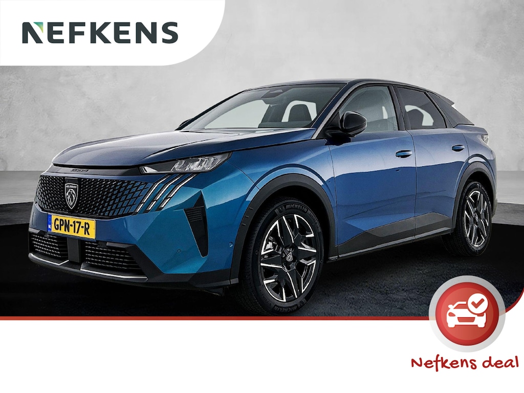Peugeot 3008 SUV Allure Hybrid 145pk Automaat | Navigatie | 360° Camera | Stuurverwarming | Adaptieve Cruise Control | Dodehoeksensor | Climate Control | Parkeersensoren v+a | Draadloze Apple Carplay / Android Auto + telefoonlader | Armsteun | Led koplampen | Keyless | Donker getint glas | 19" Lichtmetalen velgen |