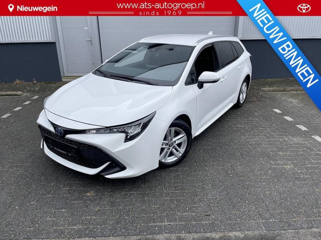 Toyota Corolla Touring Sports 1.8 Hybrid Active | Grijs kenteken | stuur-, stoel- en voorruit verwarming | Lichtmetalen velgen | Apple/Android Navigatie |