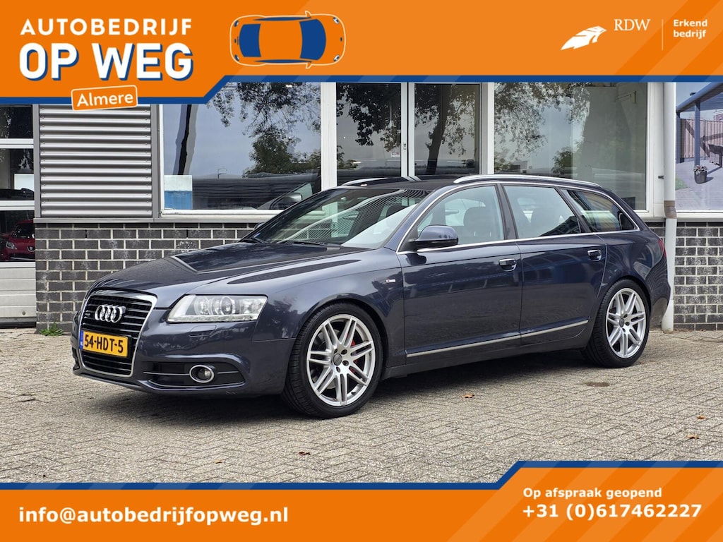 Audi A6 Avant 3.0 TFSI Quattro Pro Line | Inruilkoopje | Automaat | Leder | Trekhaak | Nieuwe APK
