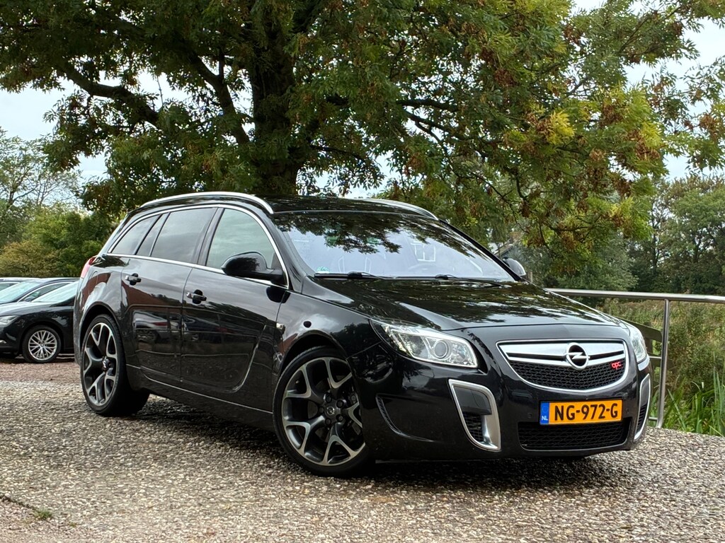 Opel Insignia Sports Tourer 2.8 V6 T OPC 4x4 | Leder Recaro + Elk.Trekhaak + Elk.Klep Nu €9.975,-!!!
