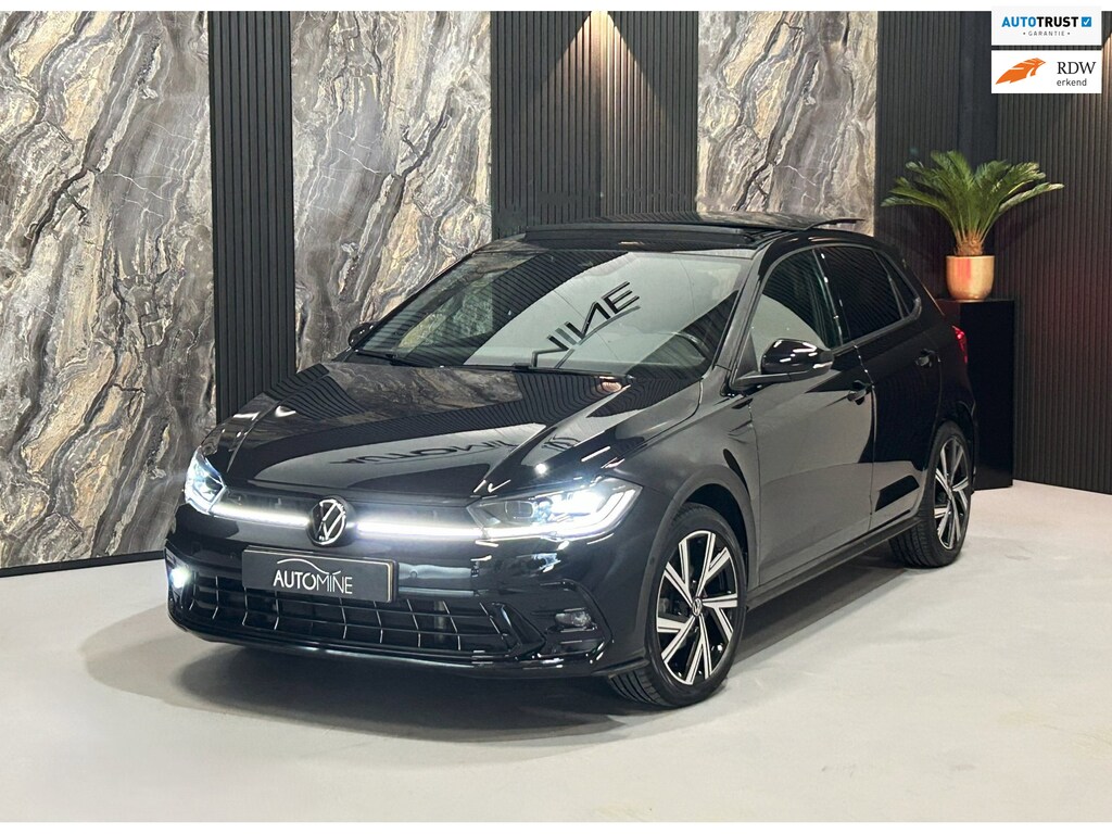 Volkswagen Polo 1.0 TSI 3x R-line|PANO|ACC|SFEER|KEYLESS|CAMERA|BOMVOL!