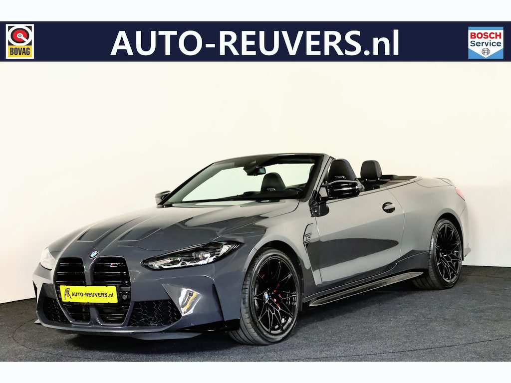 BMW M4 4-serie Cabrio xDrive Competition 510 pK Leder / Navi / Carplay / Ambient Light / H&K