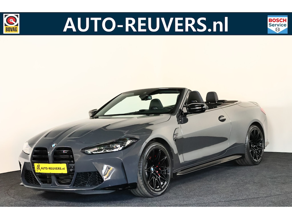 BMW M4 4-serie Cabrio xDrive Competition 510 pK Leder / Navi / Carplay / Ambient Light / H&K