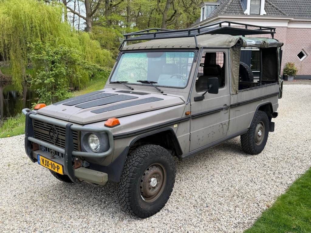Mercedes-Benz G-klasse Puch 230 GE Cabriolet Zwitsers leger 49.000km Origineel #BTW