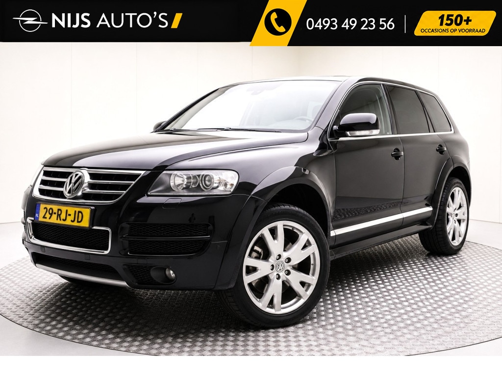 Volkswagen Touareg 6.0 W12 Sport Youngtimer | Automaat | TV Schermen Achter | Memoryseats | Xenon | Trekhaak | Climatebediening v&a