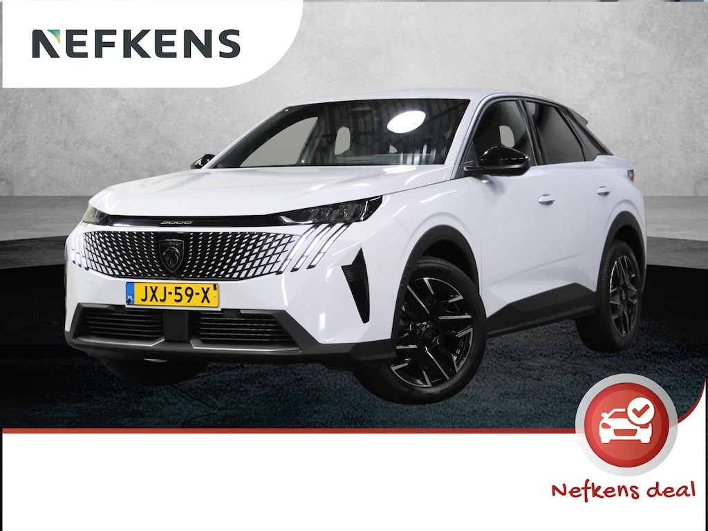 Peugeot 3008 145PK Hybrid Allure | 1ste eigenaar | AUTOMAAT | Navigatie via AppleCarPlay/AndroidAuto | Cruise Control | Camera | Virt.Cockpit | Keyless | Isofix | Privacy Glass | Parkeersensoren |