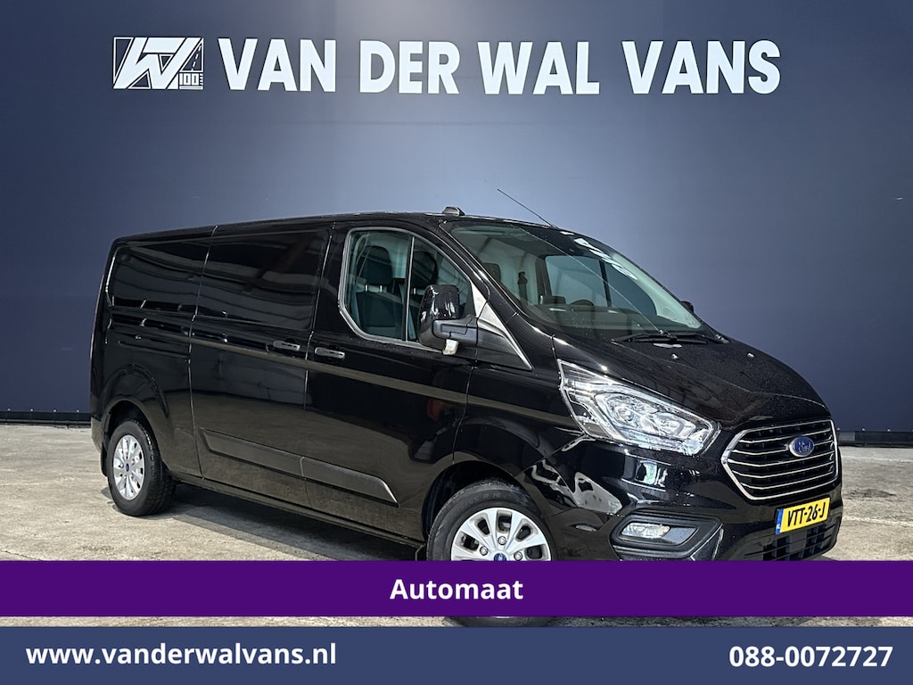 Ford Transit Custom 2.0 TDCI 130pk Automaat L2H1 Euro6 Airco | 2x zijdeur | Camera | LED | Apple Carplay | Cruisecontrol Verwarmde voorruit, LM velgen, Parkeersensoren, Bijrijdersbank
