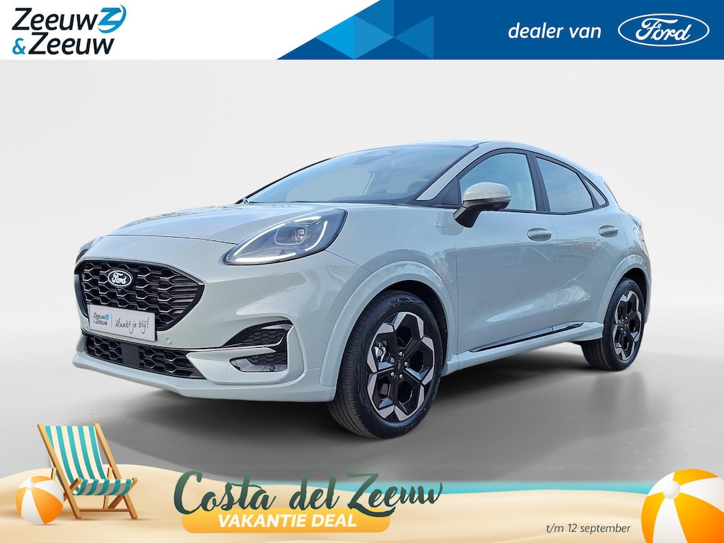 Ford Puma 1.0 EcoBoost Hybrid ST-Line X | !gratis automaat! | Winterpack | Driver assistancepack | 360Camera | Adaptive cruisecontrol |