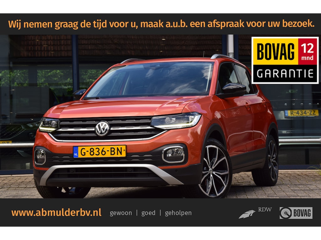 Volkswagen T-Cross 1.0 TSI 116PK Style DSG Automaat | Rijklaar incl. BOVAG Garantie | Org. NL | Adaptive Cruise Control | Virtual Dashboard | PDC voor & achter | Full map Navigatie |