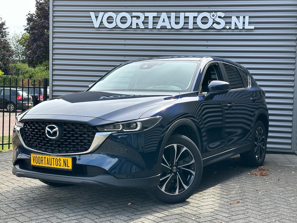 Mazda CX-5 2.5 e-SkyActiv-G M Hybrid 194 Exclusive-Line autom | NAVI | 360 CAMERA | APPLE | HEAD-UP | LMV 19'' | STOEL STUUR VERWARMING |