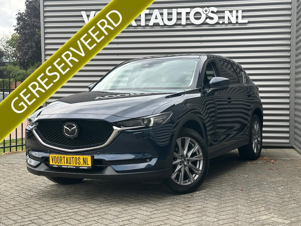 Mazda CX-5 2.0 SkyActiv-G 165 Luxury | ADAPT CRUISE CONTROL | TREKHAAK AFN | LEDER MET ELEK VERSTELBAAR EN STOELGEHEUGEN | ELEK SCHUIFDAK |