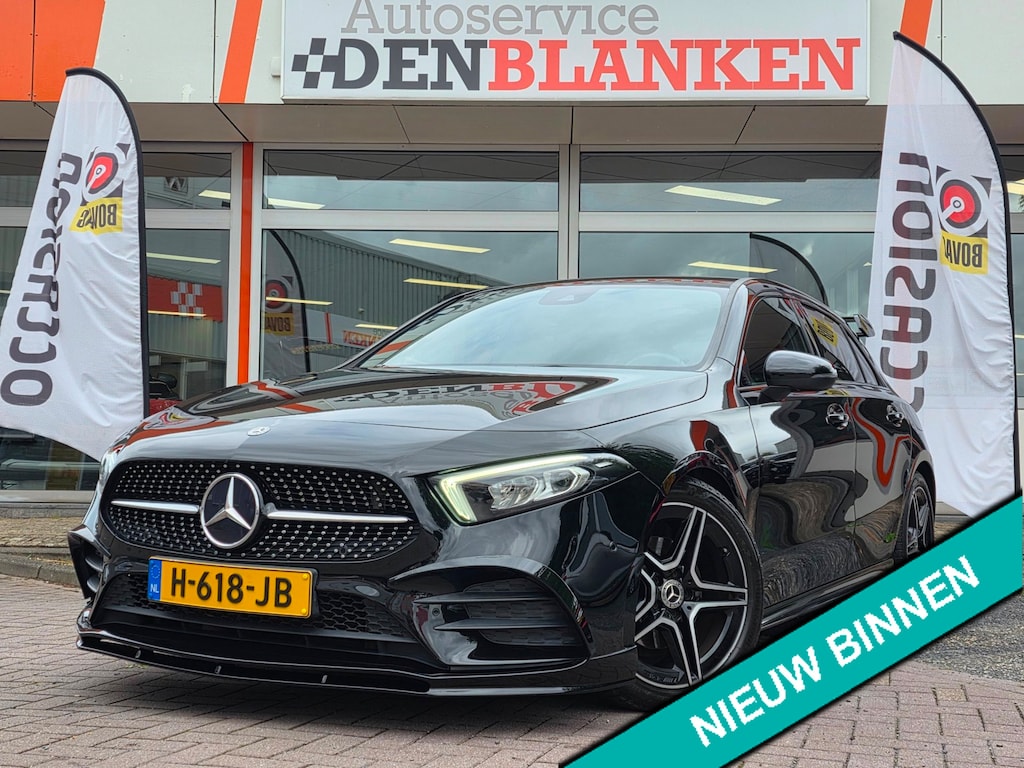 Mercedes-Benz A-klasse 180 Business Solution AMG Automaat BJ.2020 / Navi / Half Leer / Camera / Led / 18"Lmv !!