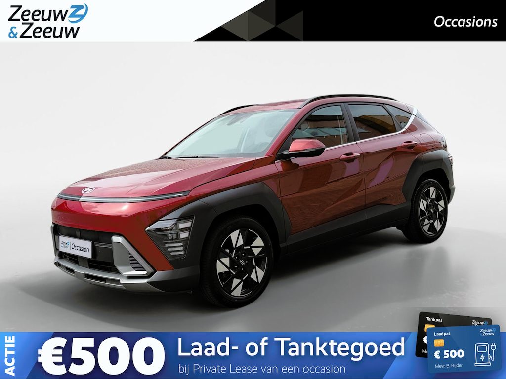 Hyundai Kona 1.6 GDI HEV Comfort Smart | Navigatie| Stoel/Stuurverwarming| Elektrische achterklep| Achteruitrijcamera| Parkeersensoren v+a |