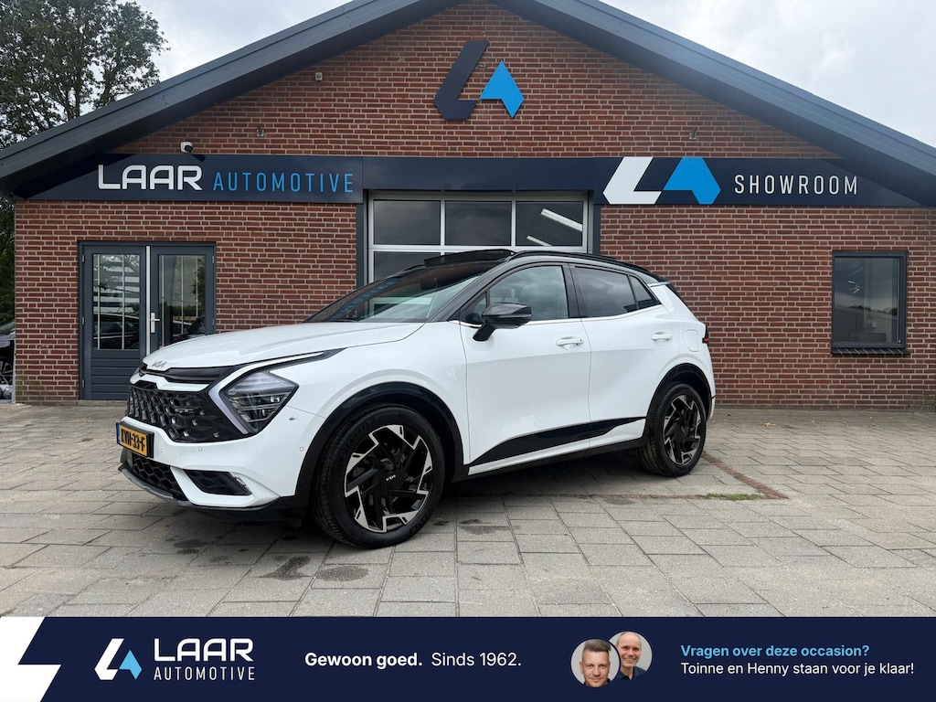 Kia Sportage 1.6 T-GDi 265PK Plug-in Hybrid AWD GT-PlusLine 1ste Eig. | Navi | Trekhaak | 360° Camera | H&K | Panorama | 10 jaar garantie