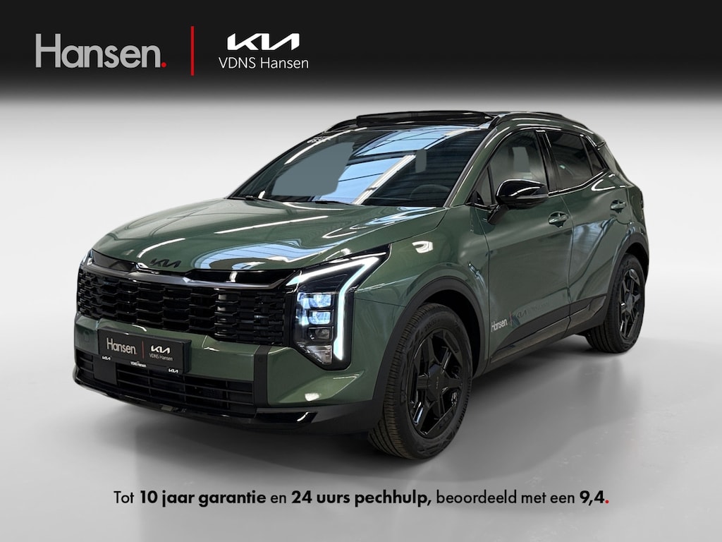 Kia Sportage 1.6 T-GDi Plug-in Hybrid Black Edition Advanced I Panoramadak I Stoel- en Stuurverwarming I Adaptive Cruise I CarPlay I Camera I Elek. Achterklep I Dodehoekdetectie I