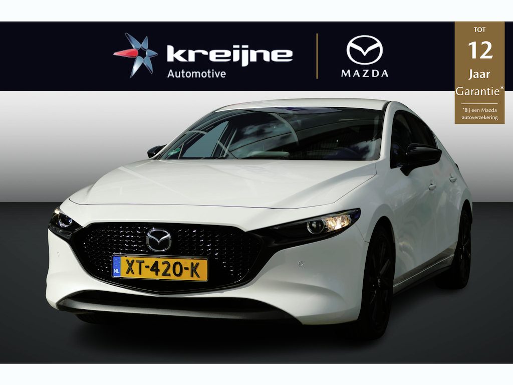 Mazda 3 2.0 e-SkyActiv-G M Hybrid 122 Comfort met Bose | Leer | Camera | Rijklaarprijs |