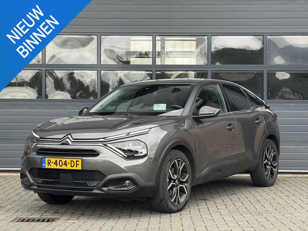 Citroën E-C4 SHINE 50 kWh (88% SOH) I CLIMATE CONTROL I P-CAMERA I LEDEREN BEKLEDING I STOELVERWARMING