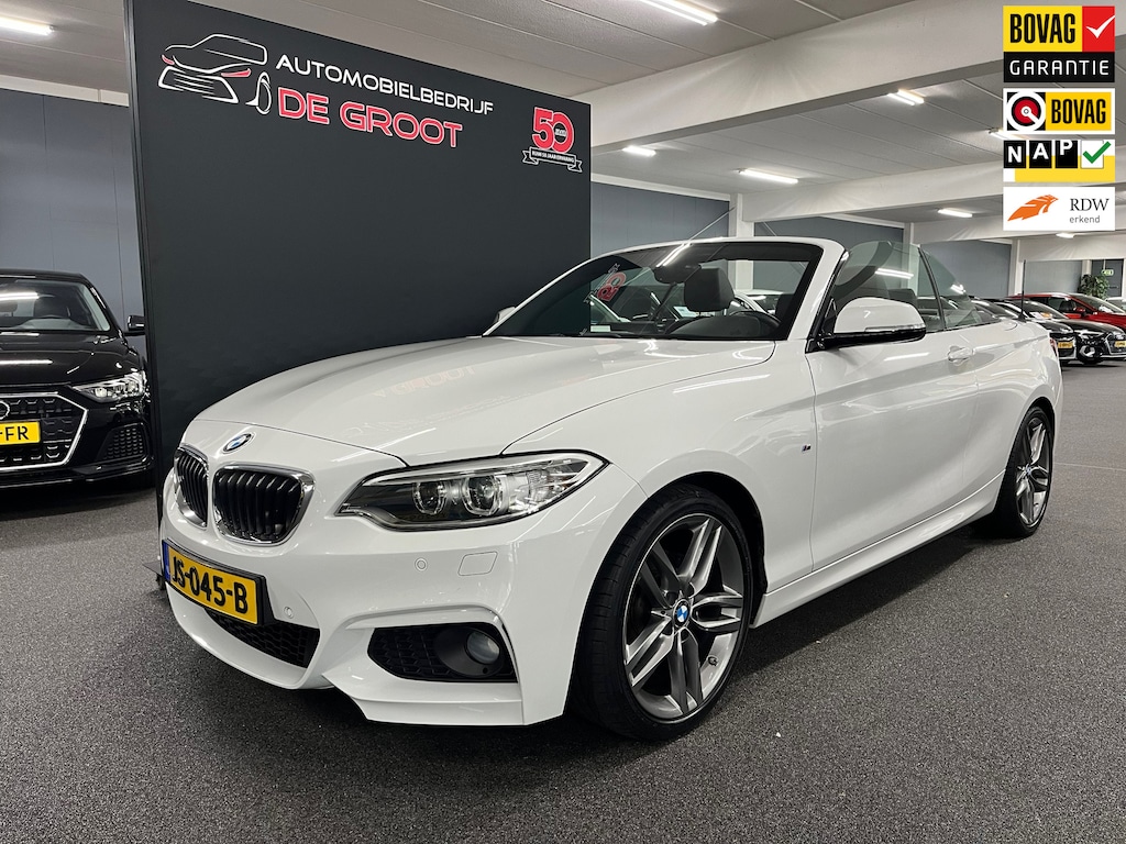 BMW 2-Serie Cabrio 218i M Sport /eerste eigenaar / NL auto / 37755 km