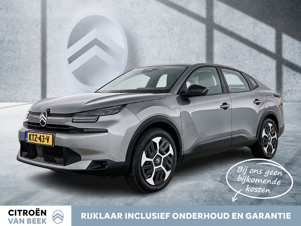 Citroën E-C4X Ë-C4 X Plus 156pk Extended range 54 kWh | Navigatie | Camera | Parkeersensor |