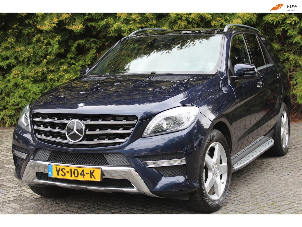 Mercedes-Benz ML-klasse 350 BLUETEC 4MATIC 259PK Automaat Grijs Kenteken Panoramadak| Trekhaak | Parkeercamera | Memory | Leder