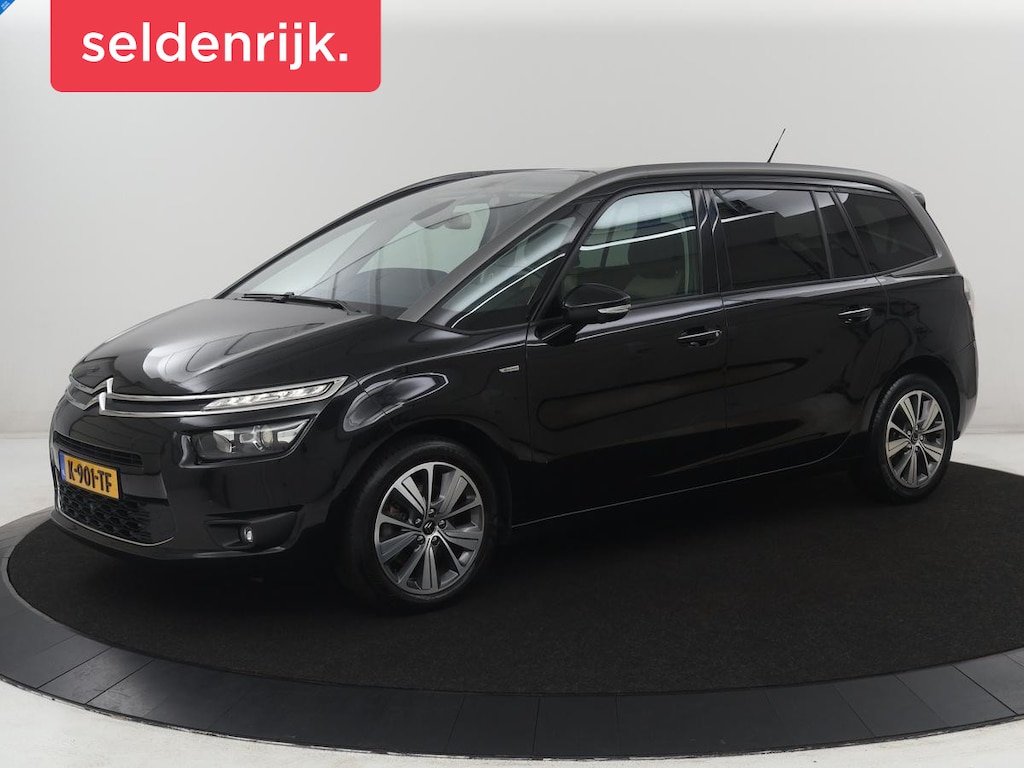Citroën C4 Grand Picasso 1.6 e-THP Exclusive | Trekhaak | Panoramadak | 7-Zitplaatsen | Lane-keeping | Dodehoek ASS | Half Leder | Stoelverwarming | Camera | Climate control