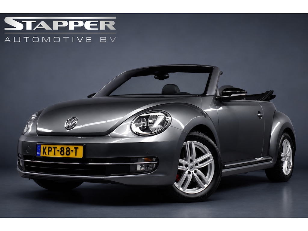 Volkswagen Beetle Cabriolet 2.0 TSI 200pk Automaat Sport Navi/Leer/Airco/Stoelverw./Pdc/Lmv