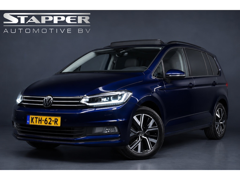 Volkswagen Touran 1.5 TSI 150pk Automaat Highline 7-Pers. Pano/Virtual/Carplay/Keyless/Camera/Led/Stoelverw./Adap-Cruise