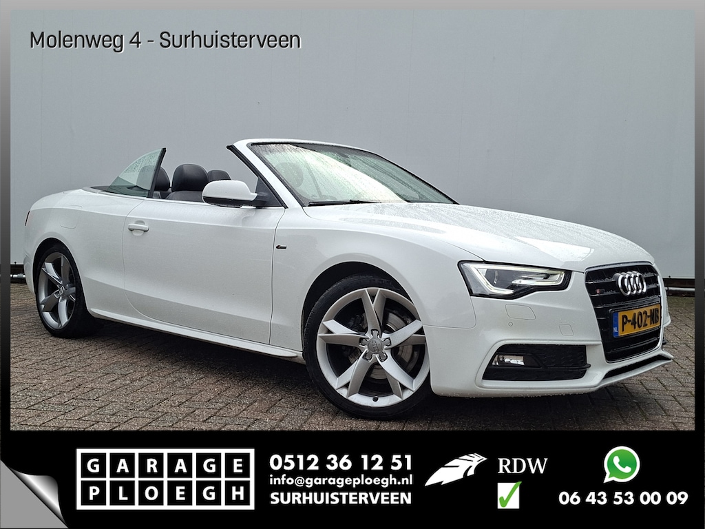Audi A5 Cabriolet 1.8 TFSI Pro Line S Open Days Leer Sport