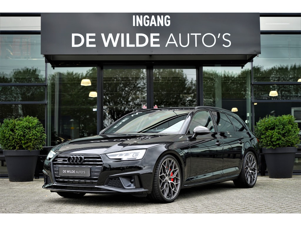 Audi A4 Avant 45 TFSI quattro S-line 245pk B&O Trekhaak Head-up Standkachel Keyless Carbon ACC
