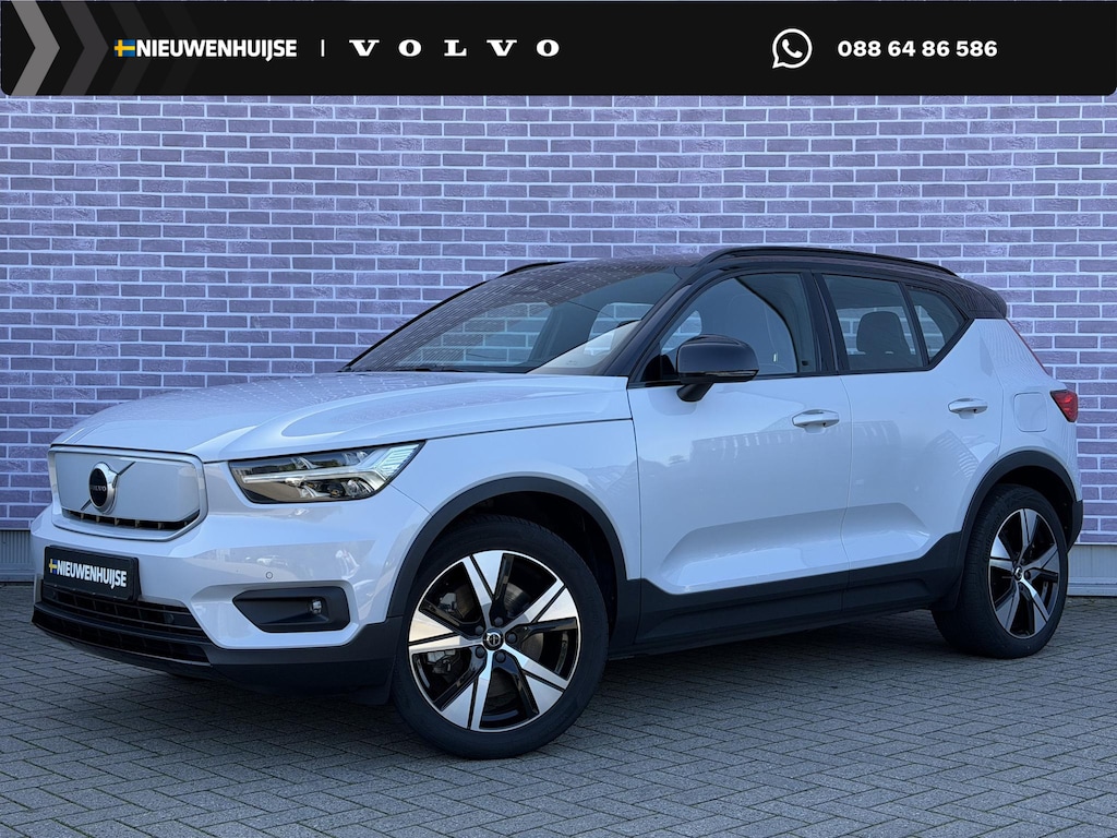 Volvo XC40 Recharge P8 AWD 78 kWh R-Design | Trekhaak | SOH 92% | Nubuck Interieur | Adaptieve Cruise Control | BLIS | Stoel en Stuurverwarming | Harman Kardon |