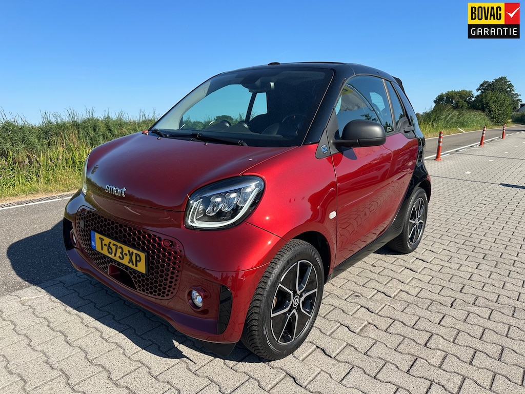 smart EQ Fortwo cabrio Comfort PLUS 18 kWh, Camera, Stoelverwarming, Cruisecontrol,