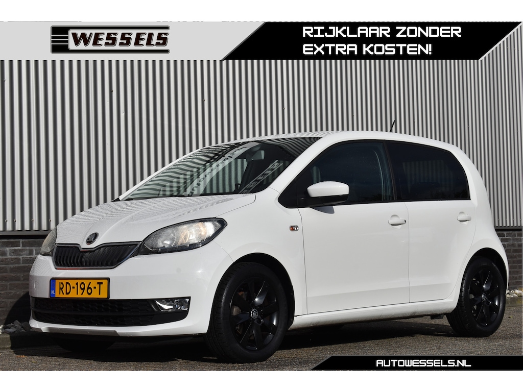 Skoda Citigo 1.0 Greentech Ambition Cruise control, Airco, Parkeer sensoren