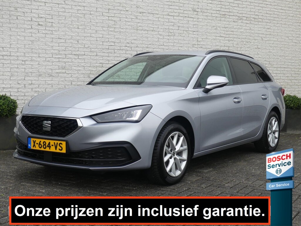 SEAT Leon Sportstourer 1.5 eTSI 150PK AUTOMAAT NAVI*TREKHAAK/ADAP.CRUISE/STOEL+STUURVERW.