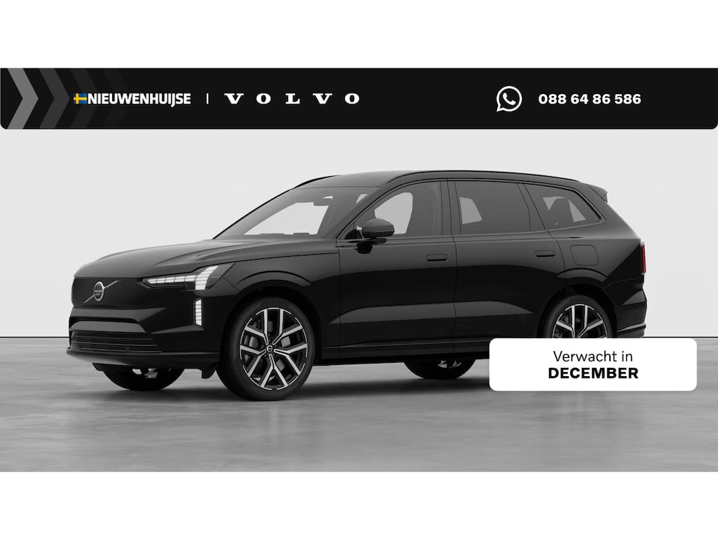 Volvo EX90 Twin Motor Ultra Executive Edition 7p. 106 kWh | Bowers & Wilkins Audio | Luchtvering | 22" | Elektrochromatisch Panoramadak | Charcoal Hemelbekleding | Getint Glas | 360 Camera | Head-up Display | Park Pilot Assist | Massagefunctie Voorstoelen | Stoelverwarming Voor en Achter | Geventileerde Voorstoelen |