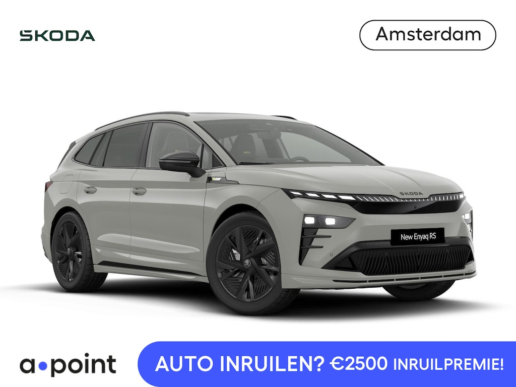 Skoda Enyaq 85X RS 340 pk | Panorama Dak