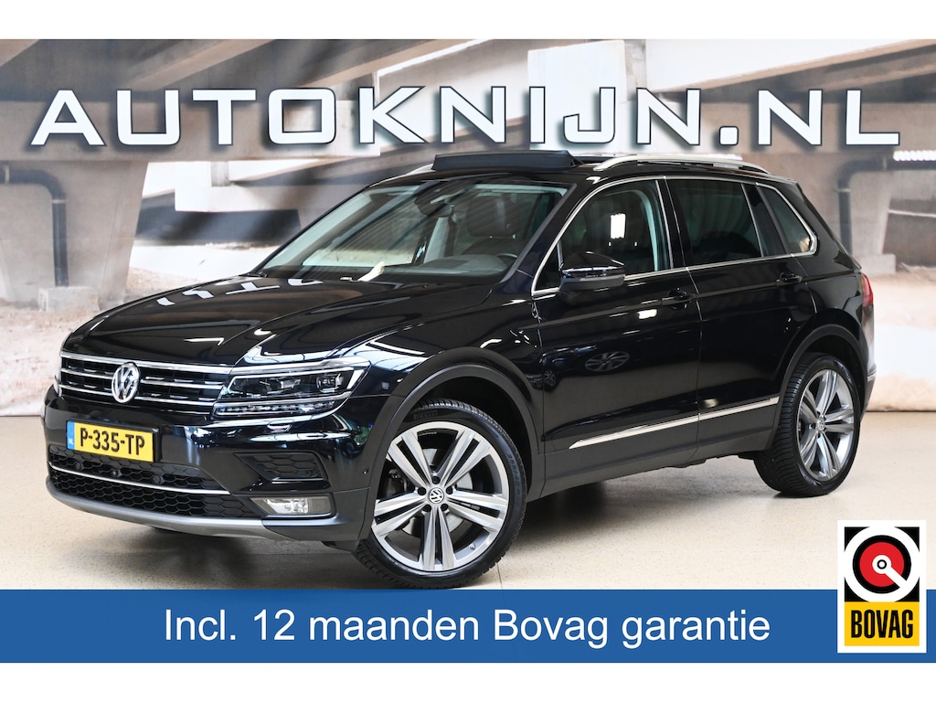 Volkswagen Tiguan 2.0 TSI 190pk 4Motion Highline | DCC | 360° | Memory | Leder | Pano | Trekhaak | Head-up |