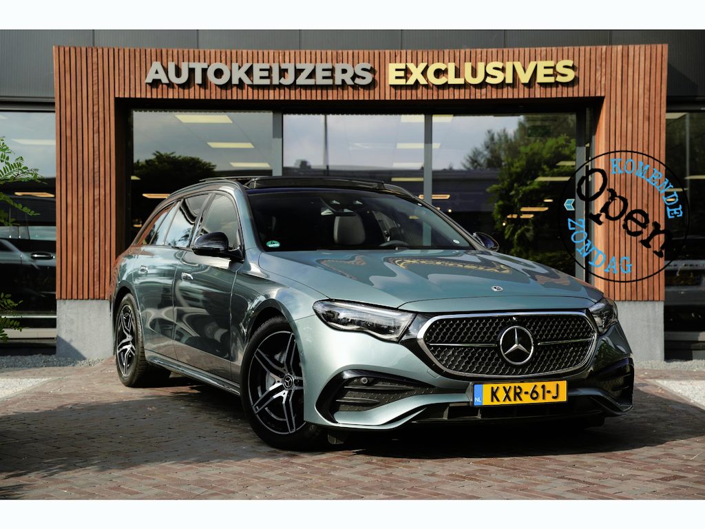 Mercedes-Benz E-klasse Estate 300 e Business Solution AMG Panoramadak DIGITAL LIGHT 360 Camera Adapt. Cruise Memory Trekhaak