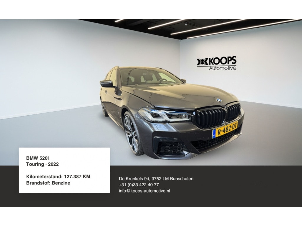 BMW 5-Serie 520i Touring M Sportpakket | Carplay | Shadow line | Laser Led